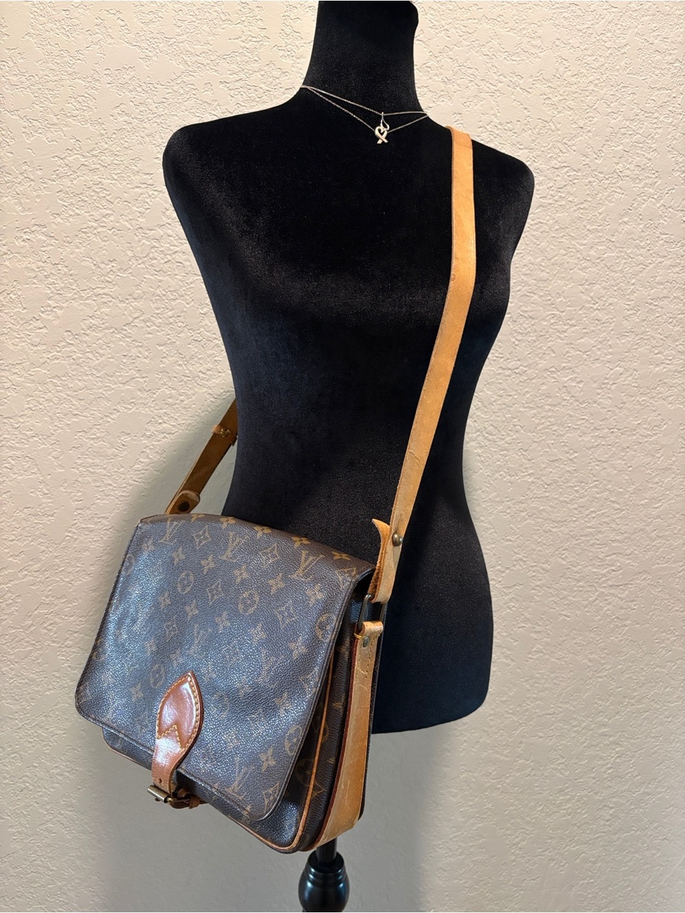 Louis Vuitton Cartouchiere GM Brown Monogram Crossbody Bag - Picture 15 of 15